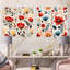 Coriandre - Ensemble de 2 collages carrés botaniques abstraits-101858988-101858986