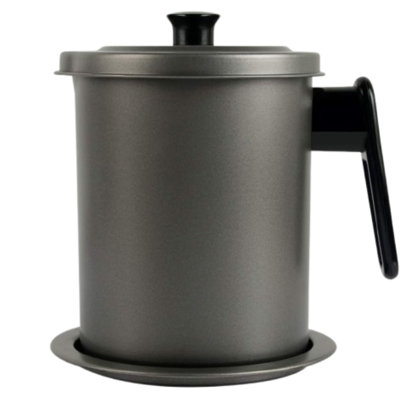 Bacon Grease Container With Strainer