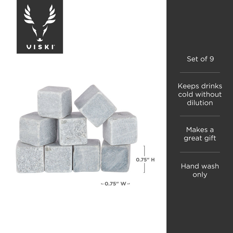 Glacier Rocks Soapstone Cube