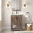 Larangera 24" Freestanding Single Bathroom Vanity with Ceramic Top-2128362183