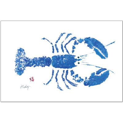 Nantucket Set of 12 Blue Lobster Placemat