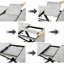 Extendable Beech Metal Base Dining Table