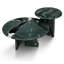 Ensemble de tables basses Luxury Green Luxury