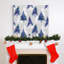 "Sapins de Noël", reproduction d’art sur toile tendue-736296224