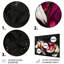 Ensemble de salon art mural hippopotame rose accentué d'orange - hippopotame rose-107194290-107194294