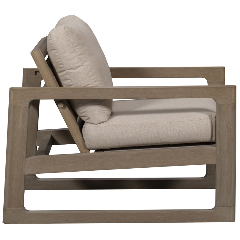 Drift Outdoor Adjustable Back Chair, Trippy Coconut