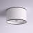 Notched Drum 3 Light Flush Mount-401224140