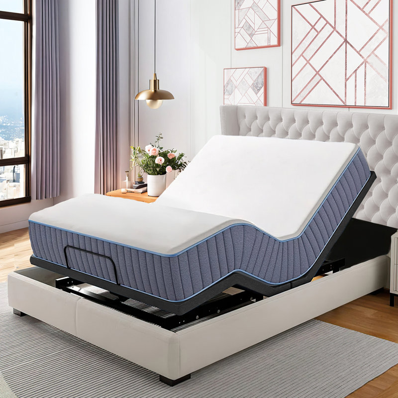 Mobley Zero Gravity Adjustable Bed with Wireless Remote, Queen