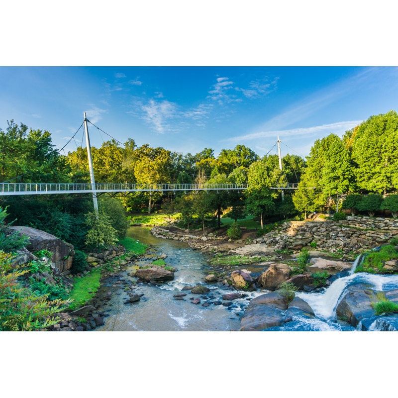 Othello Liberty Bridge - Wrapped Canvas Print, 30cm H x 46cm W 3.8cm D