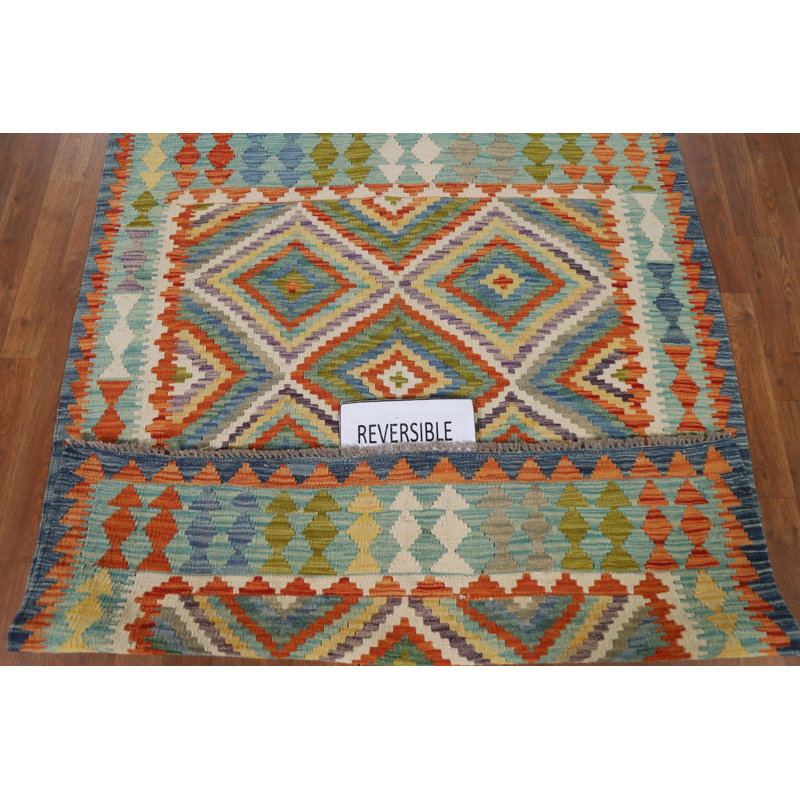 Tapis kilim en laine South Western