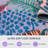 Jungle Rugs 5x7 Kids Rugs for Bedroom Girls, Soft Purple Rug for Nursery Baby Room, Non-Slip Washable Playroom Rug-2104461425