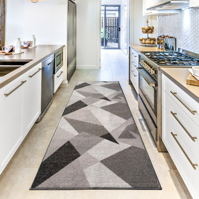 Huw Performance Geometric Indoor Rug