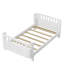 Lit plateforme en bois avec rails de sécurité, structure de lit pour tout-petit à profil bas, lit pour enfants-1129411166-1129411167