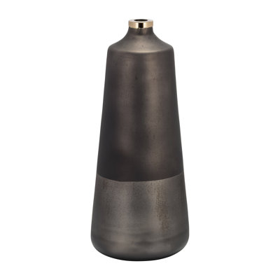 Glass Vases Metal Aluminum Modern Decorative Vase with Sleek Contemporary Profile and Versatile Design for Stylish Accent Display in Minimalist or Transitional Interiors.