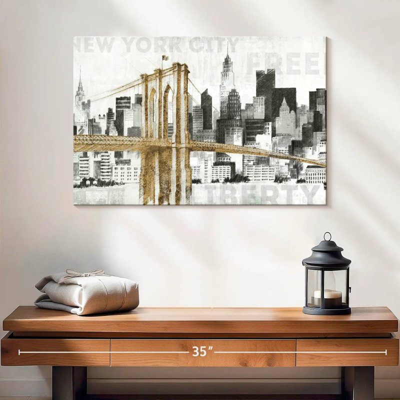 Hannes, New York, horizon I, H 16 po x l 24 po