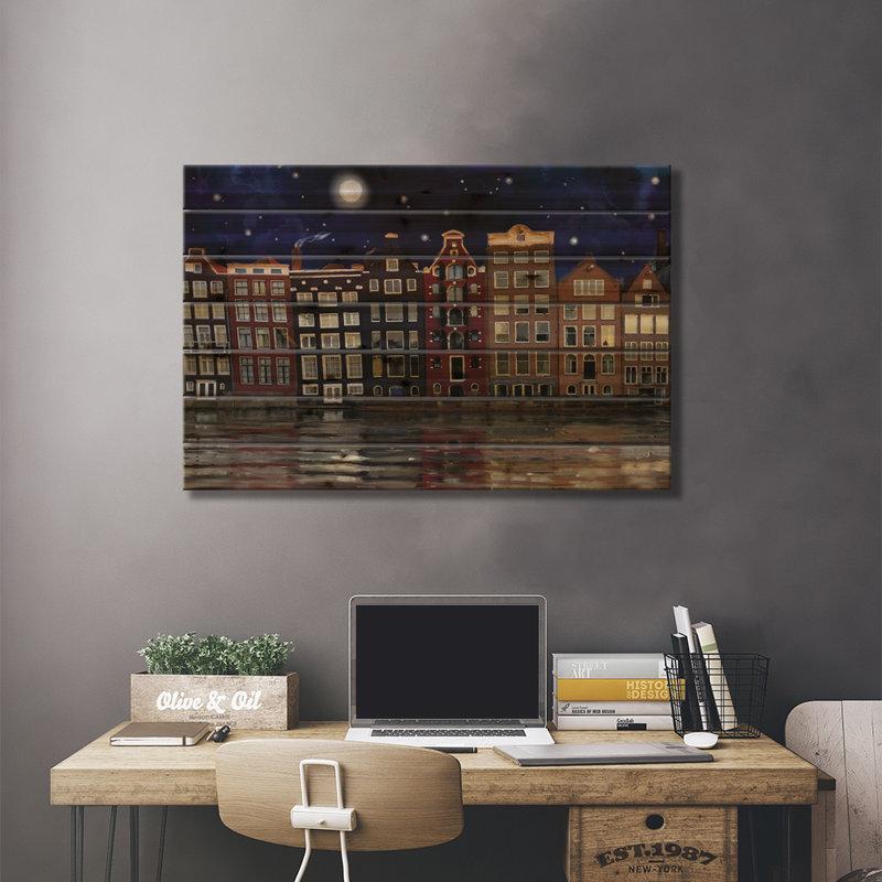 Amsterdam Dreams, H 26 po x l 40 po x P 1,5 po