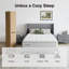   27cm Memory Foam Pocket Sprung Mattress-2034780531