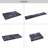 Black Washable Rug 6X9 Area Rug (Black+Gray, 6' X 9')-786681808