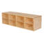 Casier de rangement 8 compartiments empilable