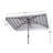 Cheriton 120'' x 78'' Rectangular Market Umbrella-1205150624