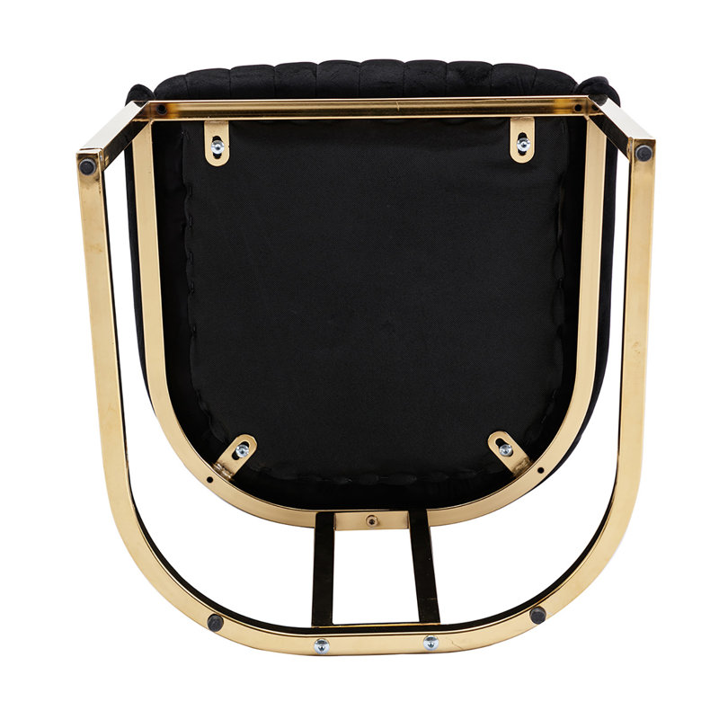 Chaise Junias, Noir