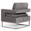 Fauteuil en velours 30,09 po Charessa