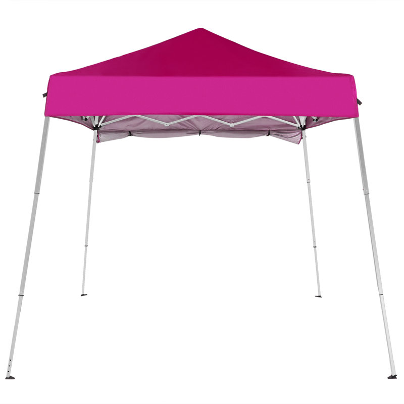 Outdoor Portable Canopy With Backpack, Pink