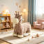 Housse de coussin en peluche pour bébé