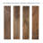 Kristie Half-circle Mango Solid Wood Floating Shelf with Drawer-854511534