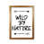 Honey Oak Frame