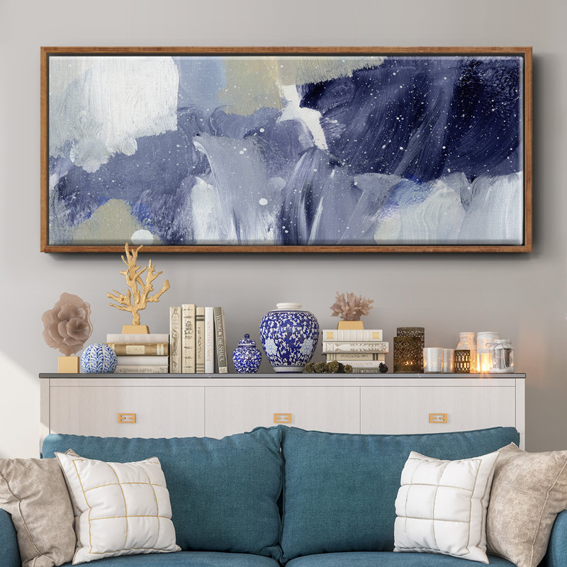 Sky Break II- Framed Canvas