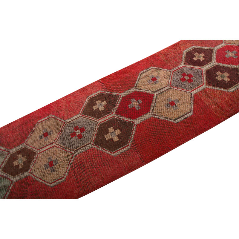 One-of-a-Kind 3'2" X 9'6" Hand Knotted Area Rug