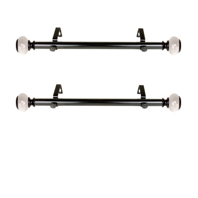 Stainless Steel Adjustable Single Curtain Rod
