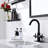 Centerset 2-handle Bathroom Faucet with Drain Assembly-75202227