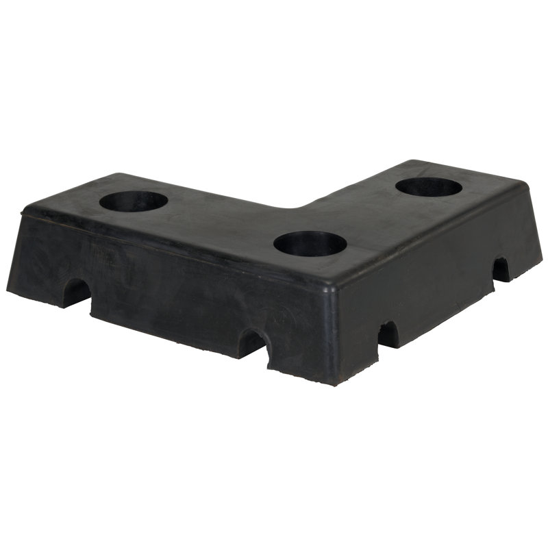 L SHAPED MOLDED BUMPER 4 X 18 X 18
