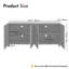 Buffet cannelé l 4 po Araminta-2060145349