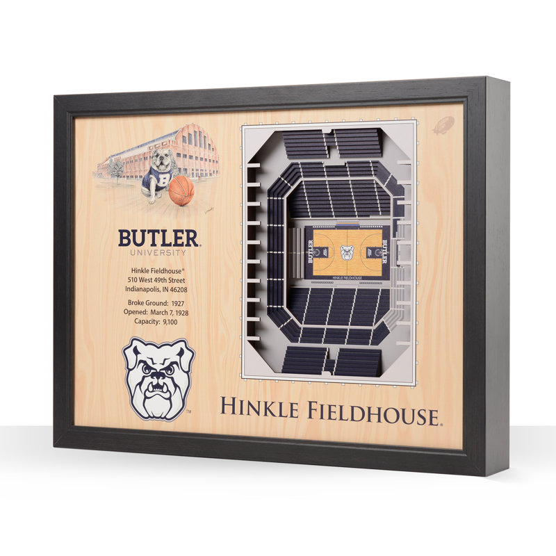 Décoration murale 25 couches NCAA, Bulldogs de Butler