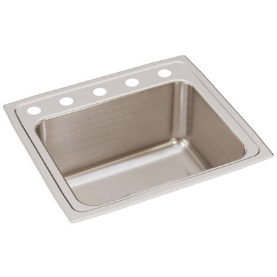 Lustertone 22"L x 19.5" W Drop-In Kitchen Sink