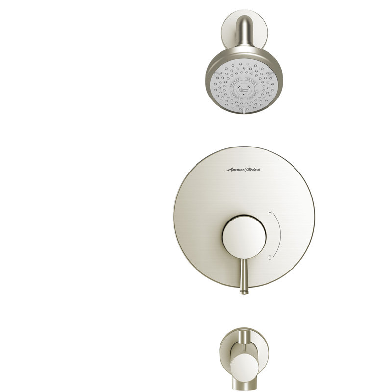Serin Tub & Shower Faucet, Brushed Nickel