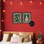 Ensemble de cadres flottants 2 pièces Vintage Ornaments & Tree Border, design par Yen-827386259-827386258