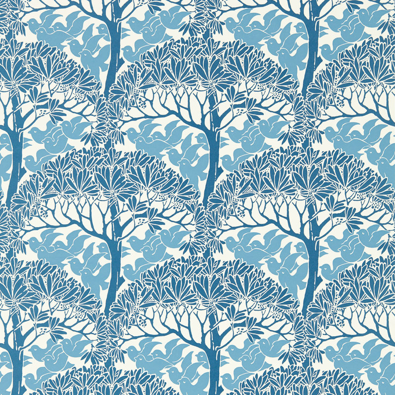 The Savaric 10.05m x 68.6cm Matte Wallpaper Roll, Cirrus