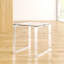 Duprey Glass Top Sled End Table