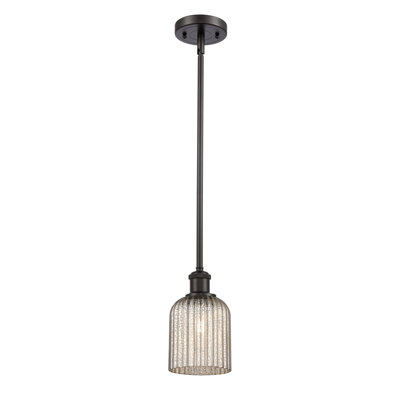Ballston Addeline 1 Light 5" Stem Hung Pendant