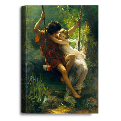 Springtime by Pierre-Auguste Cot The World Classic Art Reproductions, Giclee Canvas Prints Wall Art for Home Decor