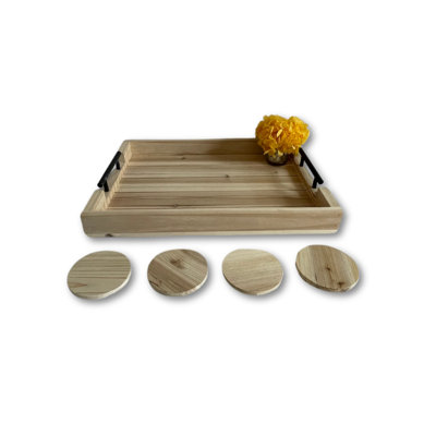 Plateau de service pour repose-pieds