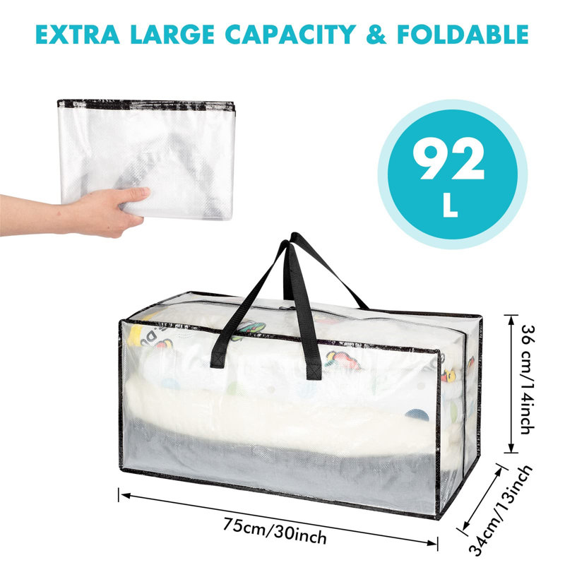 Plastic Storage Bag ,Set of 4