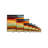 Burning Sunset VI - Wrapped Canvas Painting-1444557595