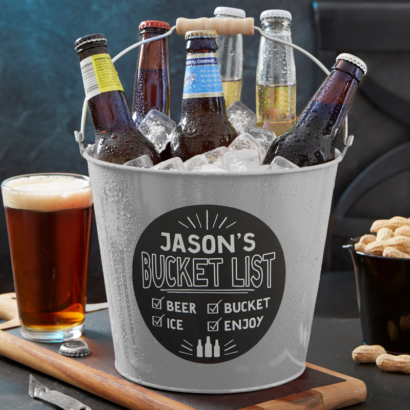 Personalization Mall Decorative Bin, Silver