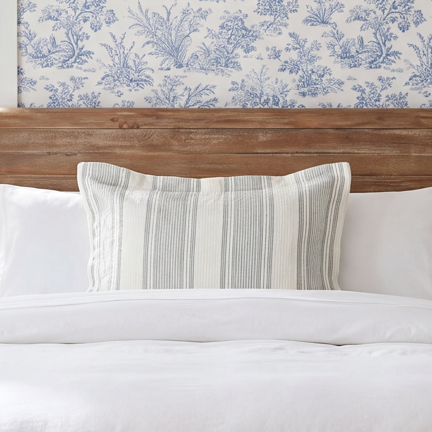 Clover Linen Shams, King