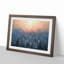 Sun High over Winter a Forest in Abstract - Picture Frame Graphic Art Print-55727322-55727324